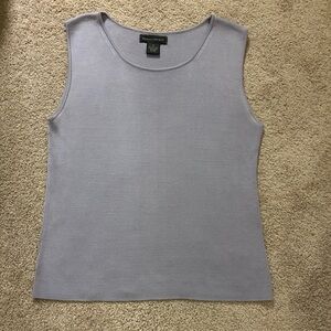 Banana Republic Light Purple Lavender Silk Tank Top Size M